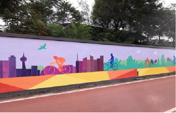 宜春墙体彩绘-围墙