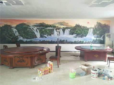 宜春墙绘-写实风景