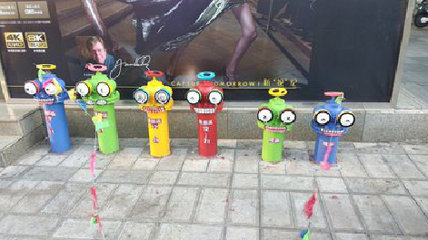 宜春商业区彩绘