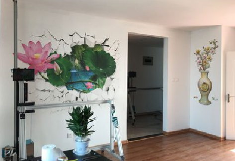 宜春墙体彩绘相比墙纸的优势。