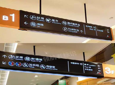 宜春如何通过商场标识牌引导客流分布？